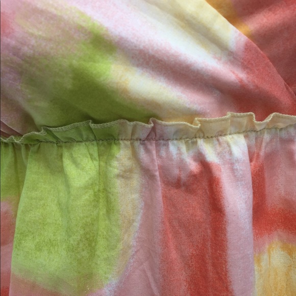 Alfani molted sherbet colored cotton chemisenight dress,HP25 - Picture 7 of 15